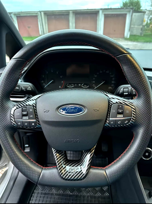 MK8 Ford Fiesta Carbon Steering Cover