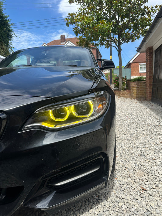 BMW 2 Series Headlight Eyelids