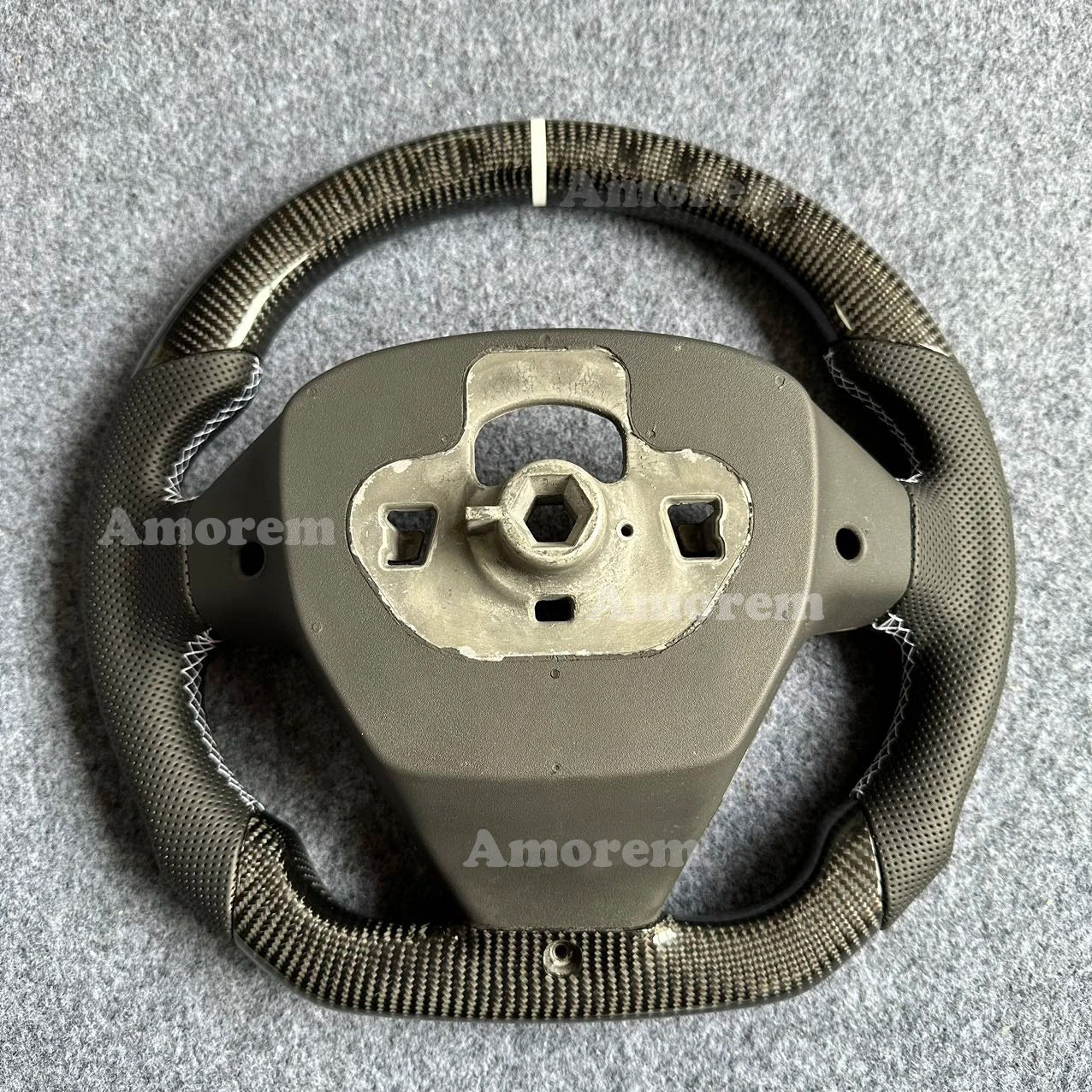 Carbon Fiber Fiesta Steering Wheel
