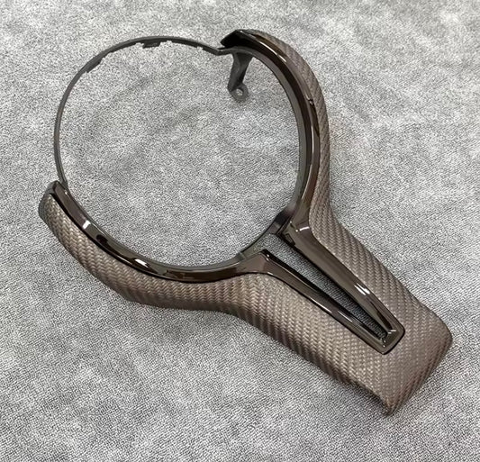 BMW Carbon Steering Wheel Trim