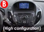Ford B-Max Apple CarPlay Screen