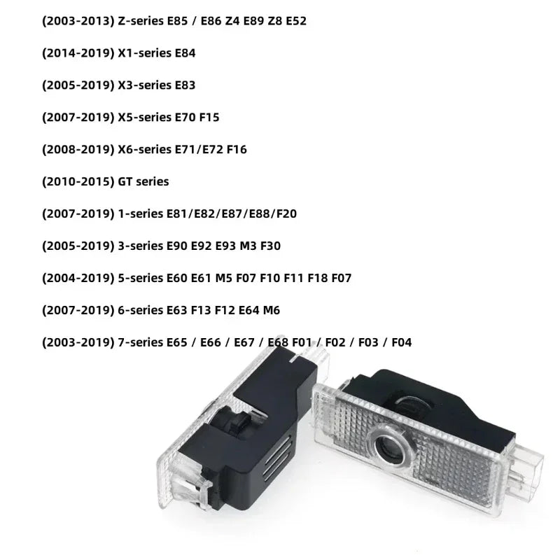 BMW LED Door Projector Lights
