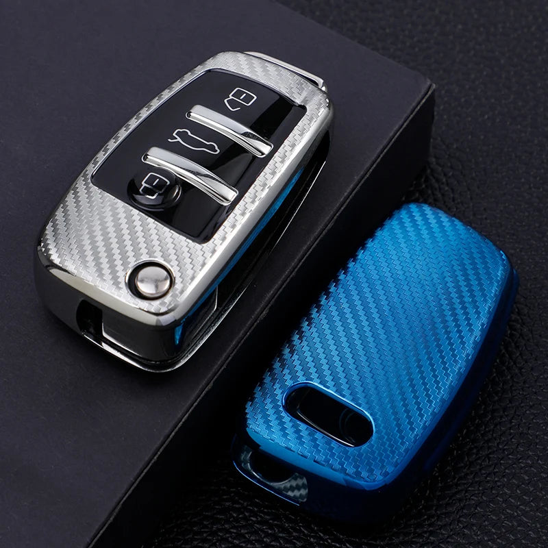 Essentials Audi Carbon Key