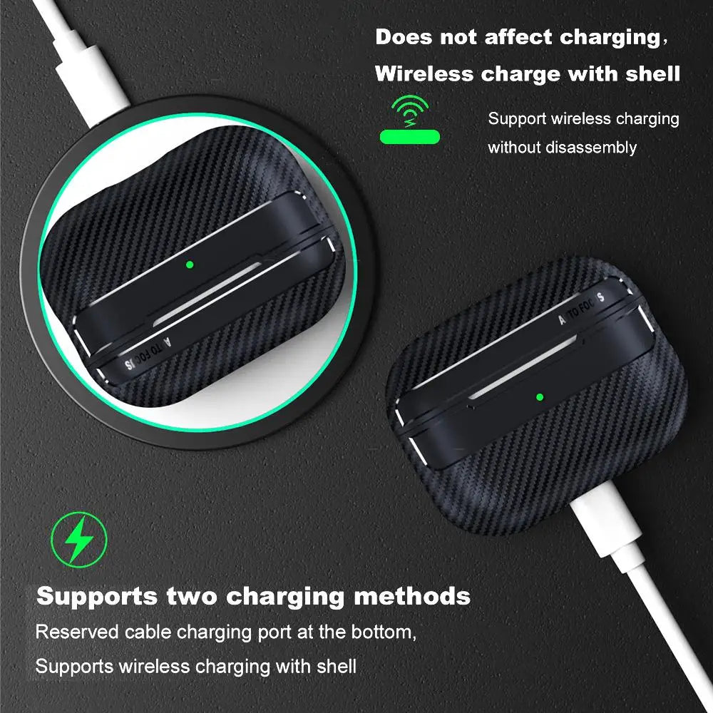 Carbon Airpod Cases