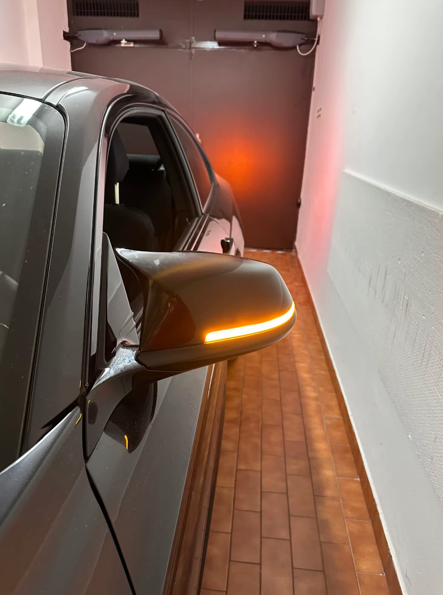 BMW Black Swiping Indicators