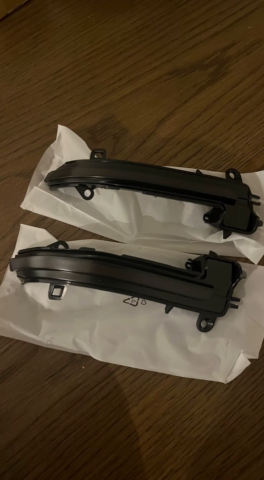 BMW Black Swiping Indicators