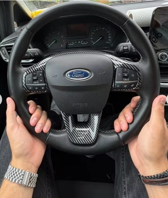 MK8 Ford Fiesta Carbon Steering Cover